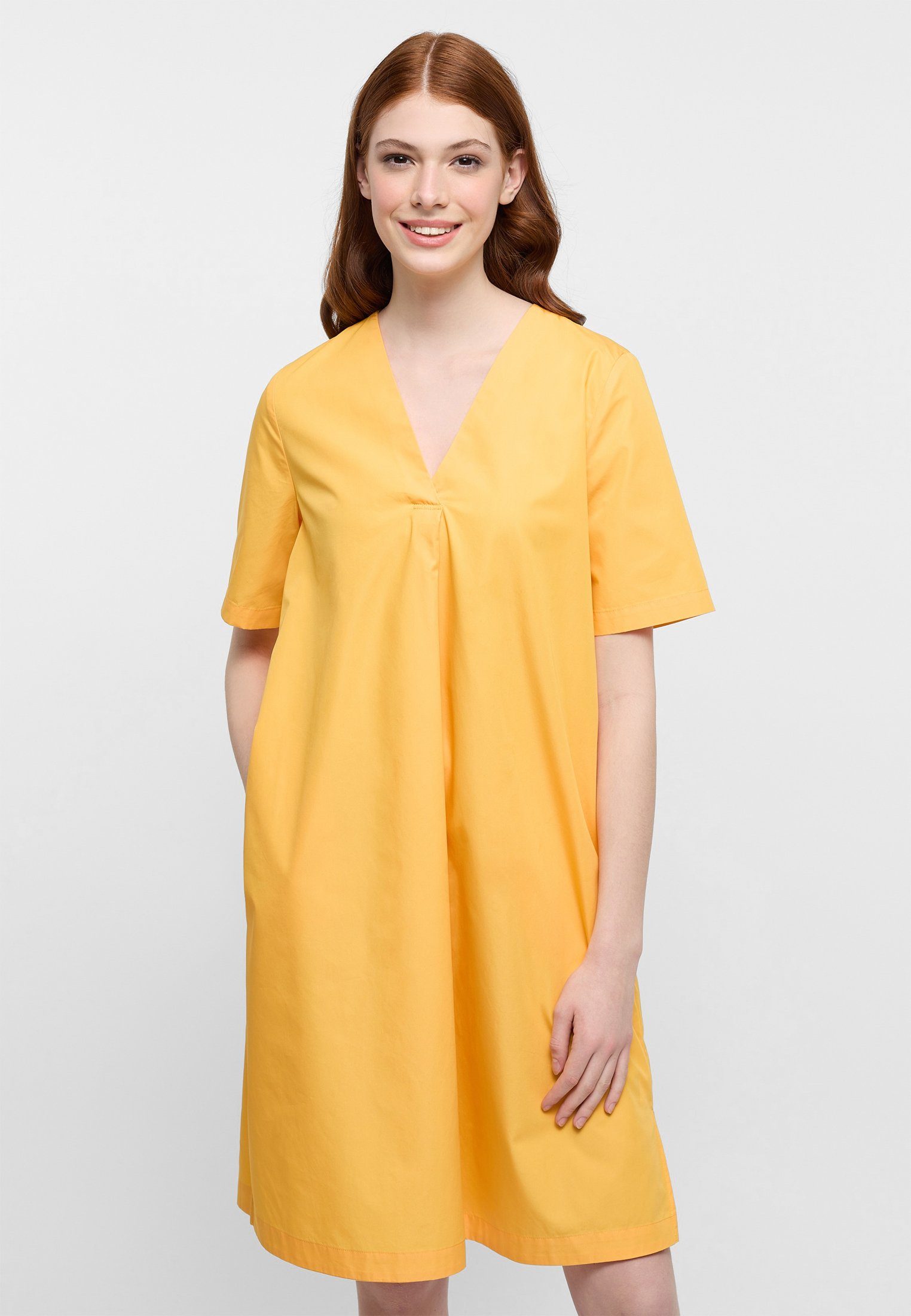 Eterna Shirtkleid LOOSE FIT mandarine | Shirtkleider