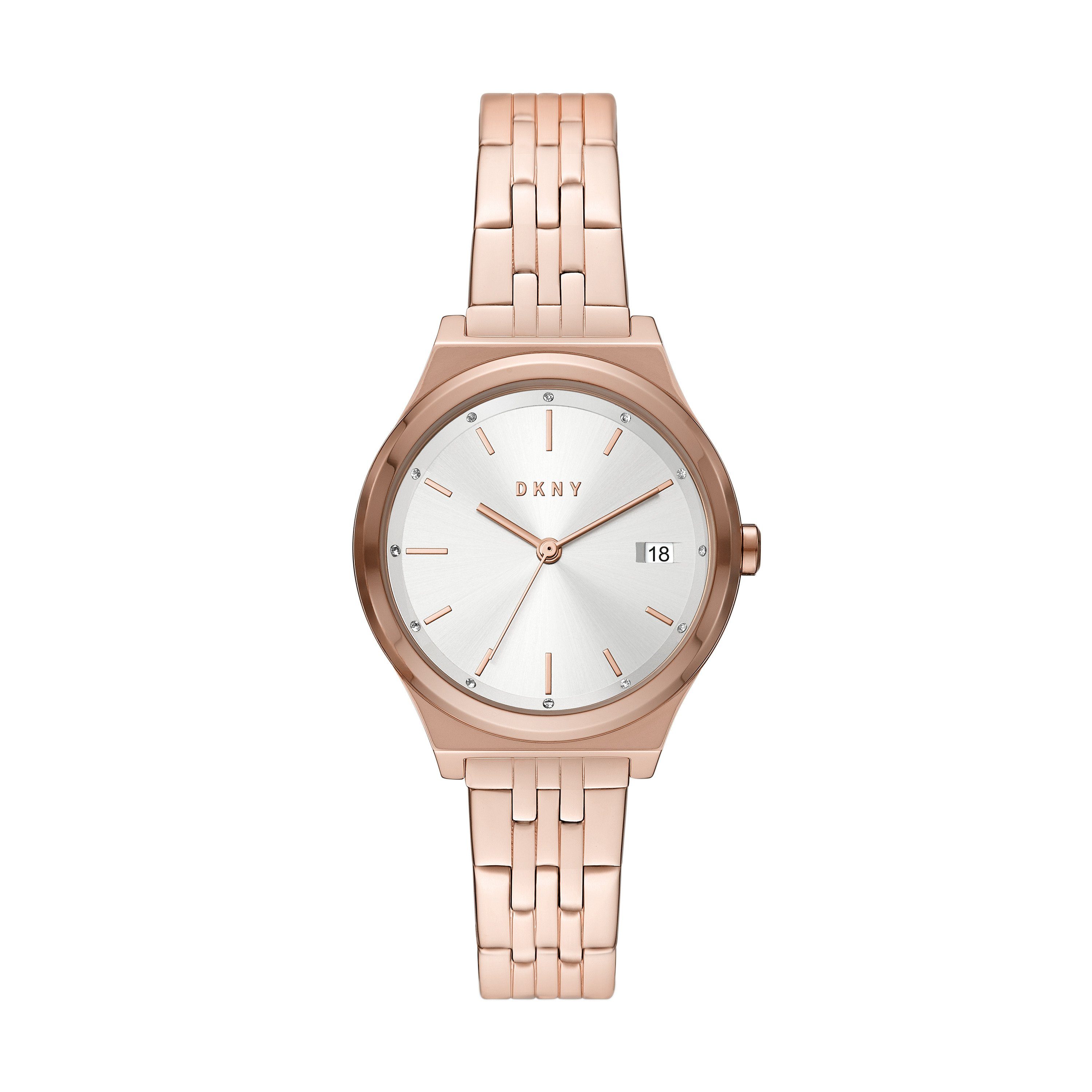 DKNY Quarzuhr Edelstahl