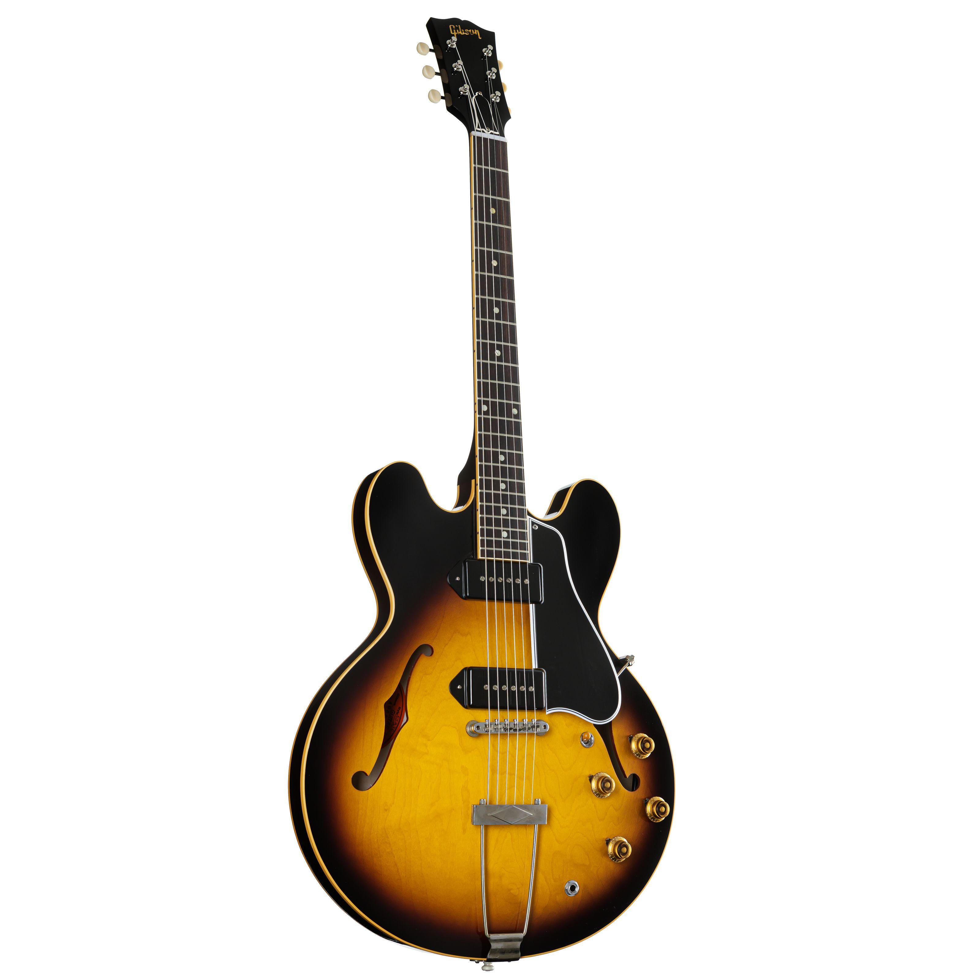 Gibson Halbakustik-Gitarre, Halb-Akustik Gitarren, Custom-Shop, 1959 ES-330 Reissue Vintage Burst #A960427 - Halbakustik Custom
