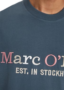 Marc O'Polo T-Shirt mit mehrfarbiger Logo-Stickerei
