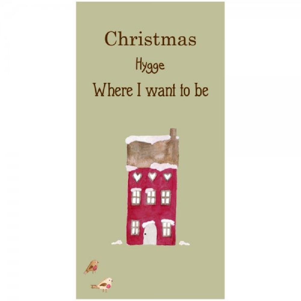 Ib Laursen Geschirr Ib Laursen Servietten-Set mit Haus Christmas Hygge Where I want to be