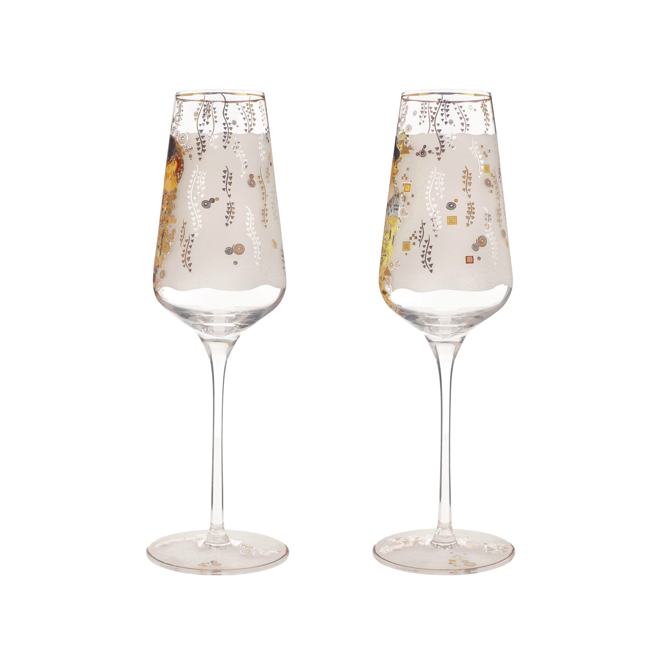 Goebel Glas Goebel Artis Orbis, Sektglas, Gustav Klimt - Adele & der Kuss 2025