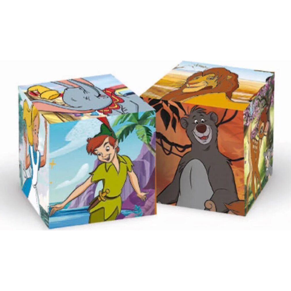 Clementoni® Spiel Disney Classic Würfelpuzzle 6tlg.