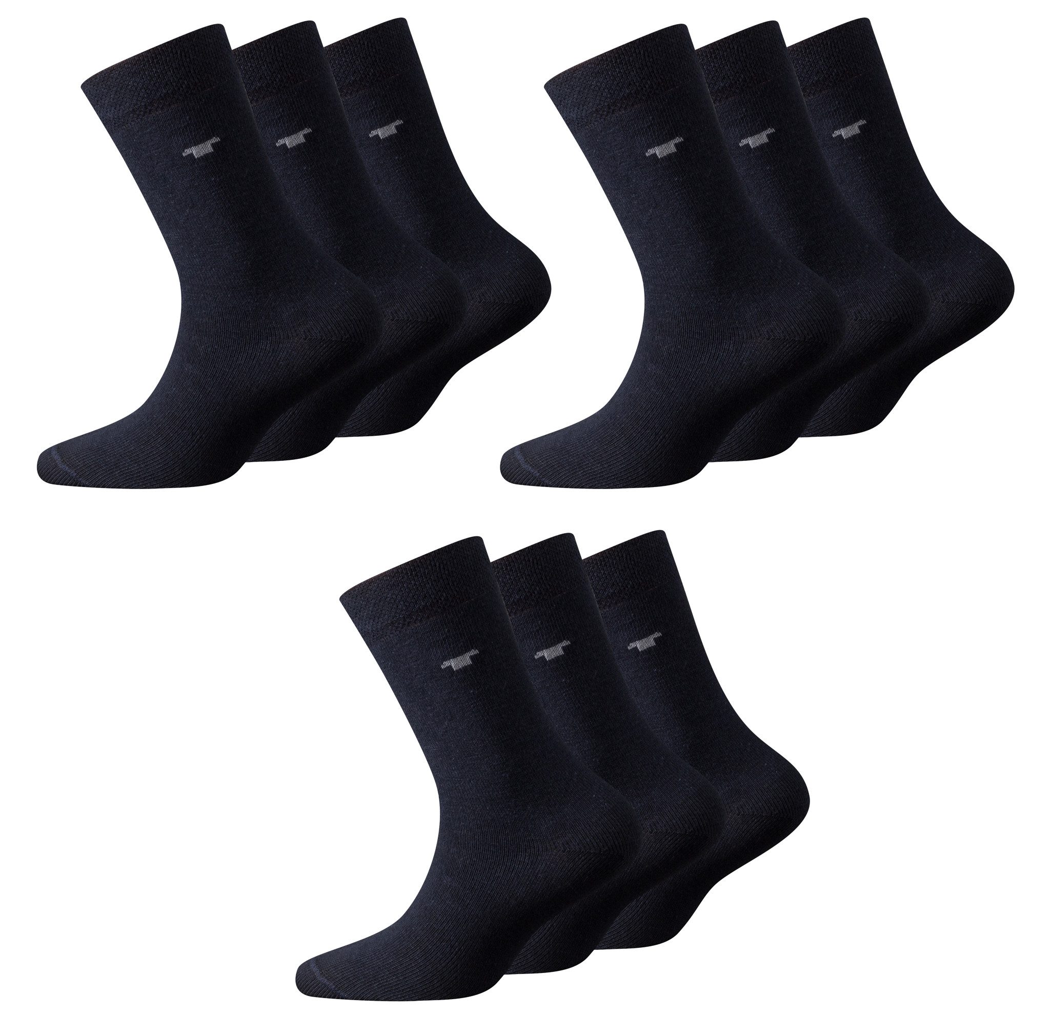 TOM TAILOR Strümpfe TOM TAILOR Kinder Носки 9er Pack Basic Strümpfe dunkelblau TOM TAILOR Kinder Носки 9er Pack Basic Strümpfe dunkelblau