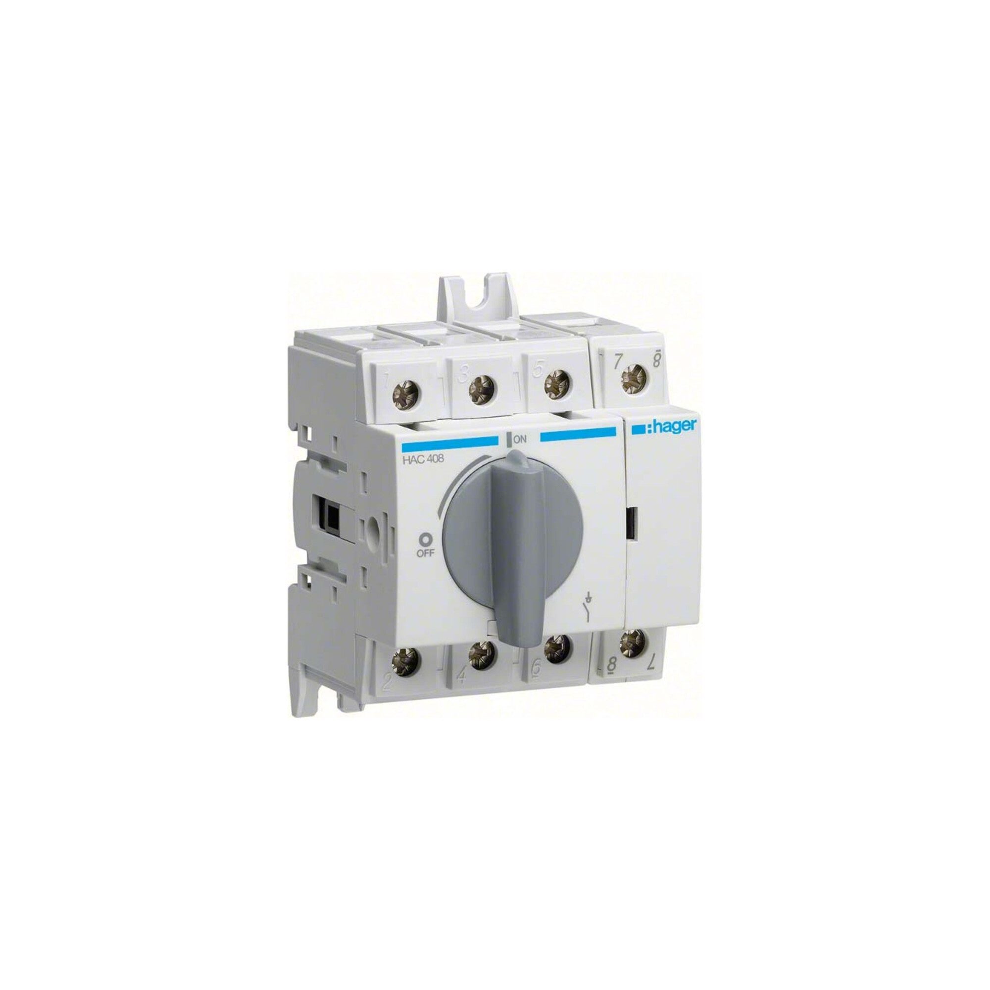 Hager Schalter Hager Lasttrennschalter 3P 63A HAC306