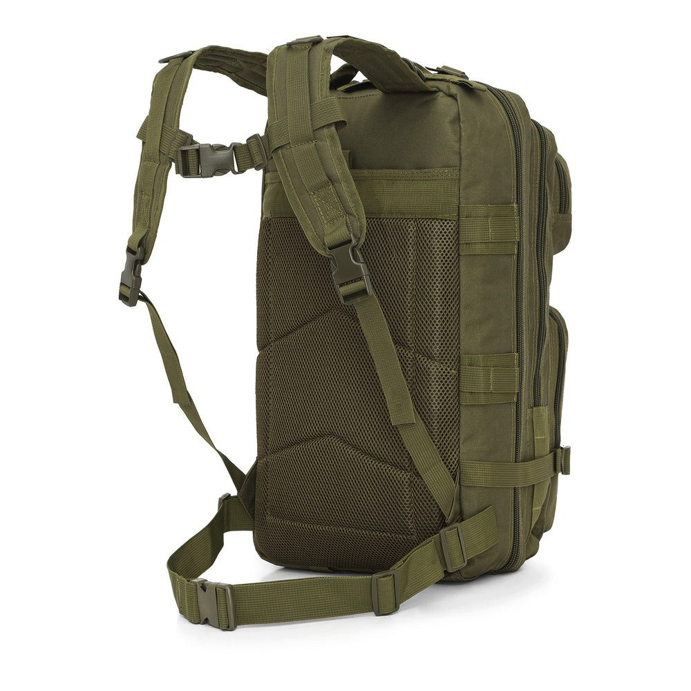 NILS CAMP Tagesrucksack Tactical Rucksack Outdoor (Spar-Set, 1-tlg., 52 x 31 x 27 cm leicht), 45 L, leicht, MOLLE, Brust- & Hüftgurt