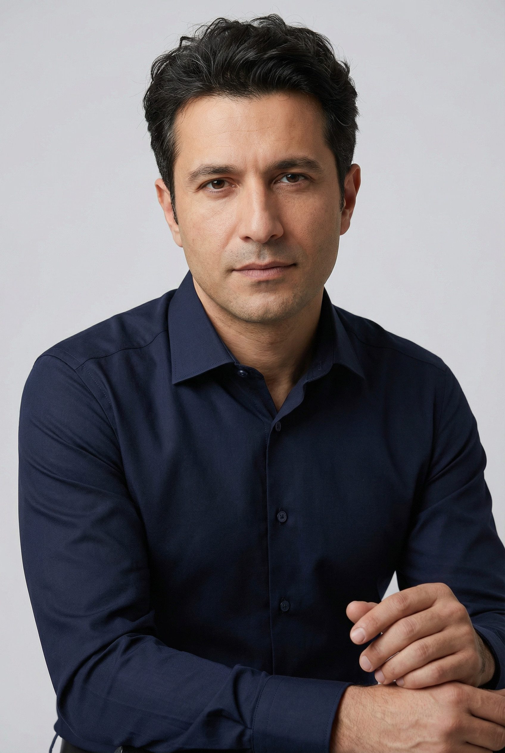 OLYMP Businesshemd Level Five body fit schlichtes Design