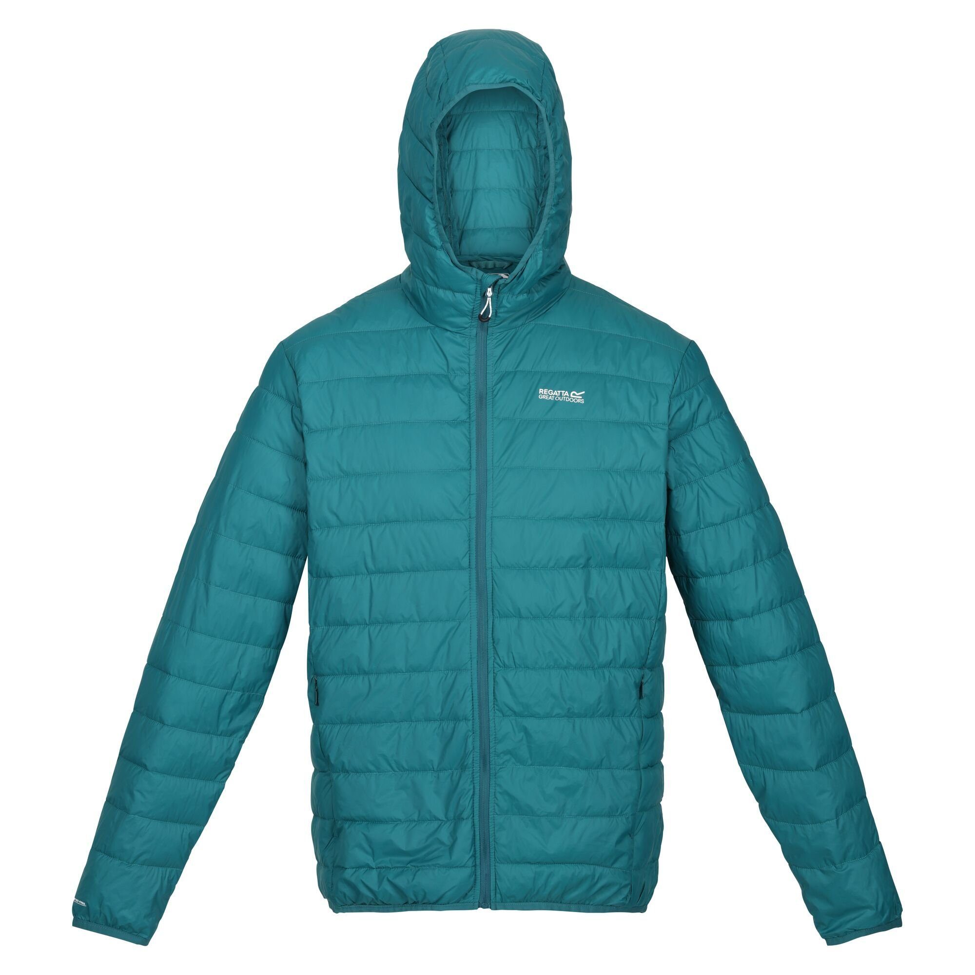 Regatta Funktionsjacke Hooded Hillpack für Herren, atmungsaktiv und schnelltrocknend PacificGreen | Übergangsjacken