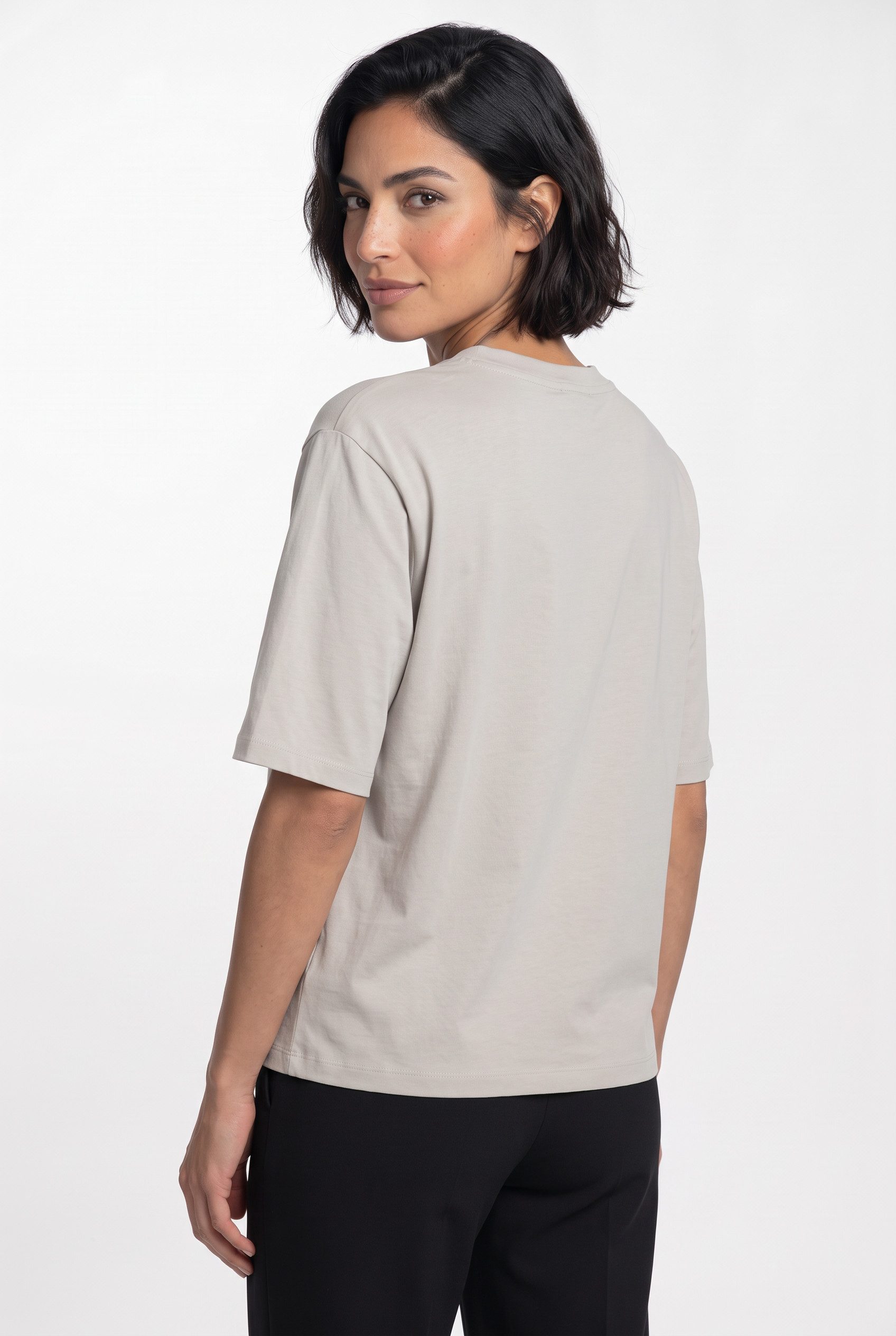 BOSS ORANGE T-Shirt Enis Premium Damenmode mit weiten Ärmeln – Bild 2 von 5
