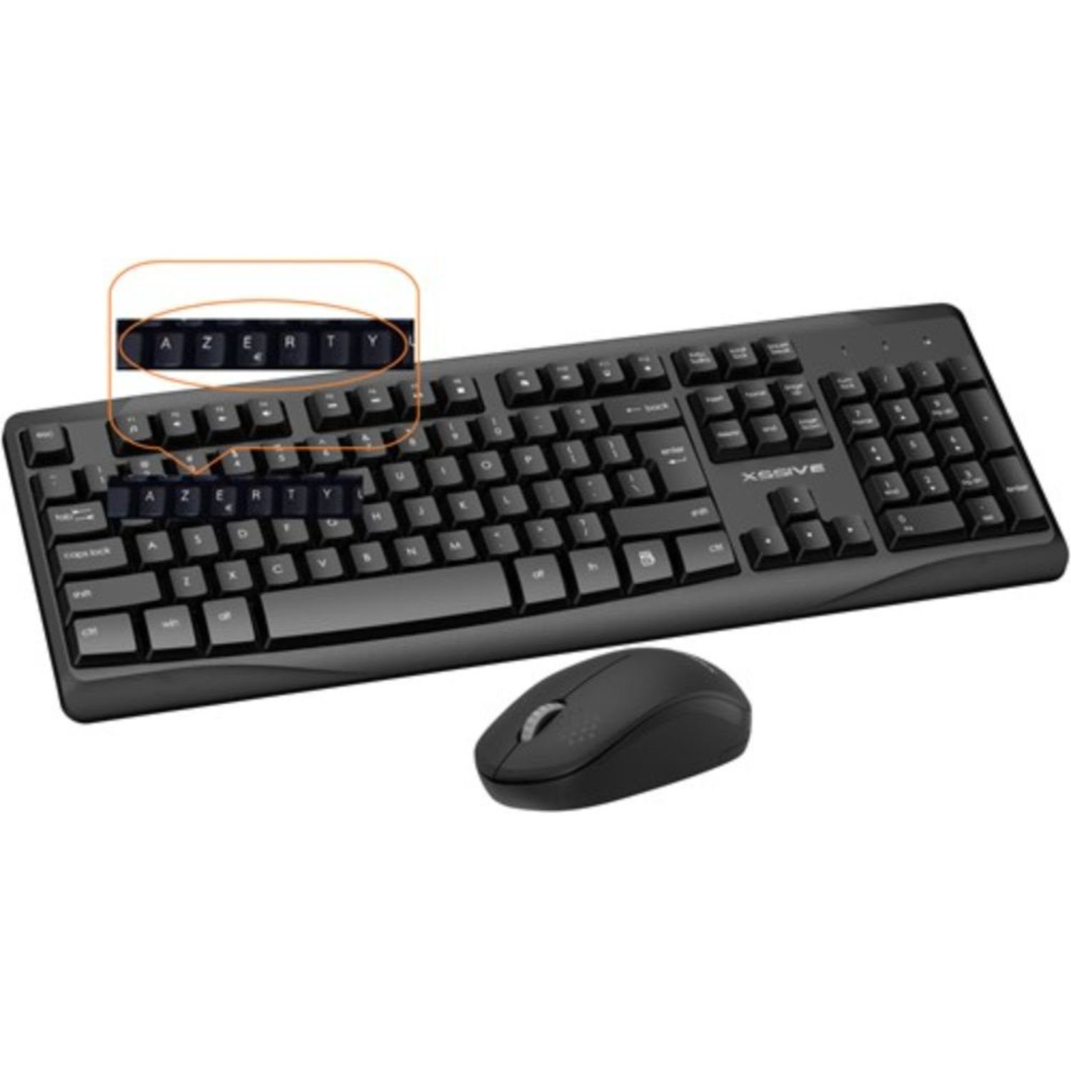 COFI Maus Set 1453 Tastatur- Kabellose Maus-Set Tastatur Bluetooth Kabellose und