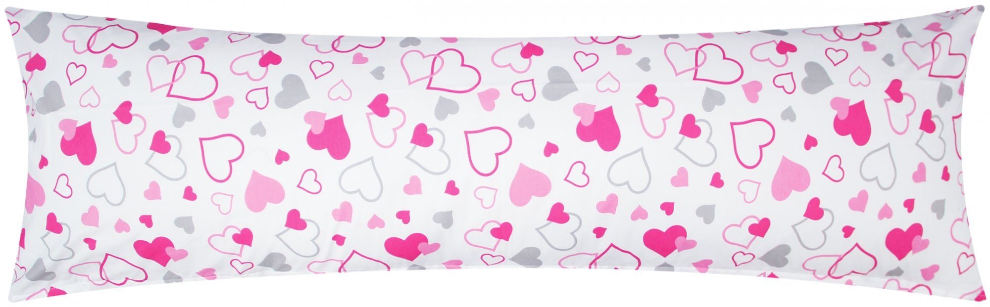 Heubergshop Seitenschläferkissenbezug, (1 Stück), 40x145cm Reißverschluss l günstig online kaufen