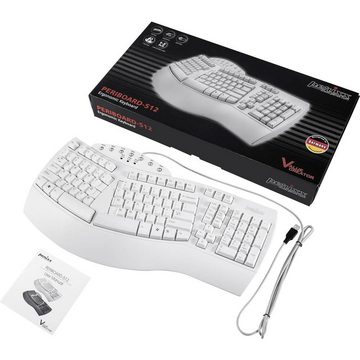 Perixx USB Tastatur Tastatur (Ergonomisch)