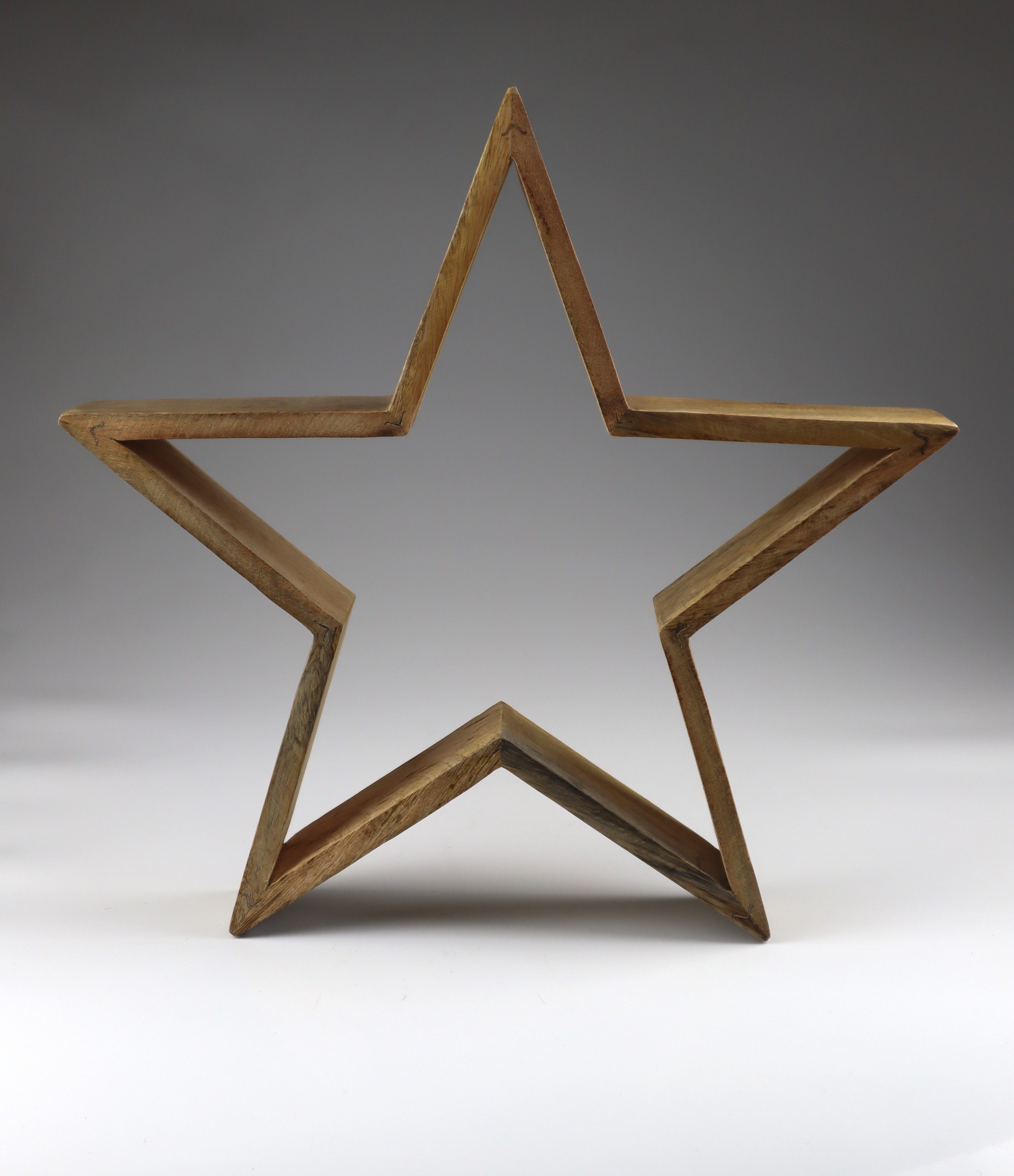 AM Design Dekostern aus Holz, BxHxT: 10x90x90 cm