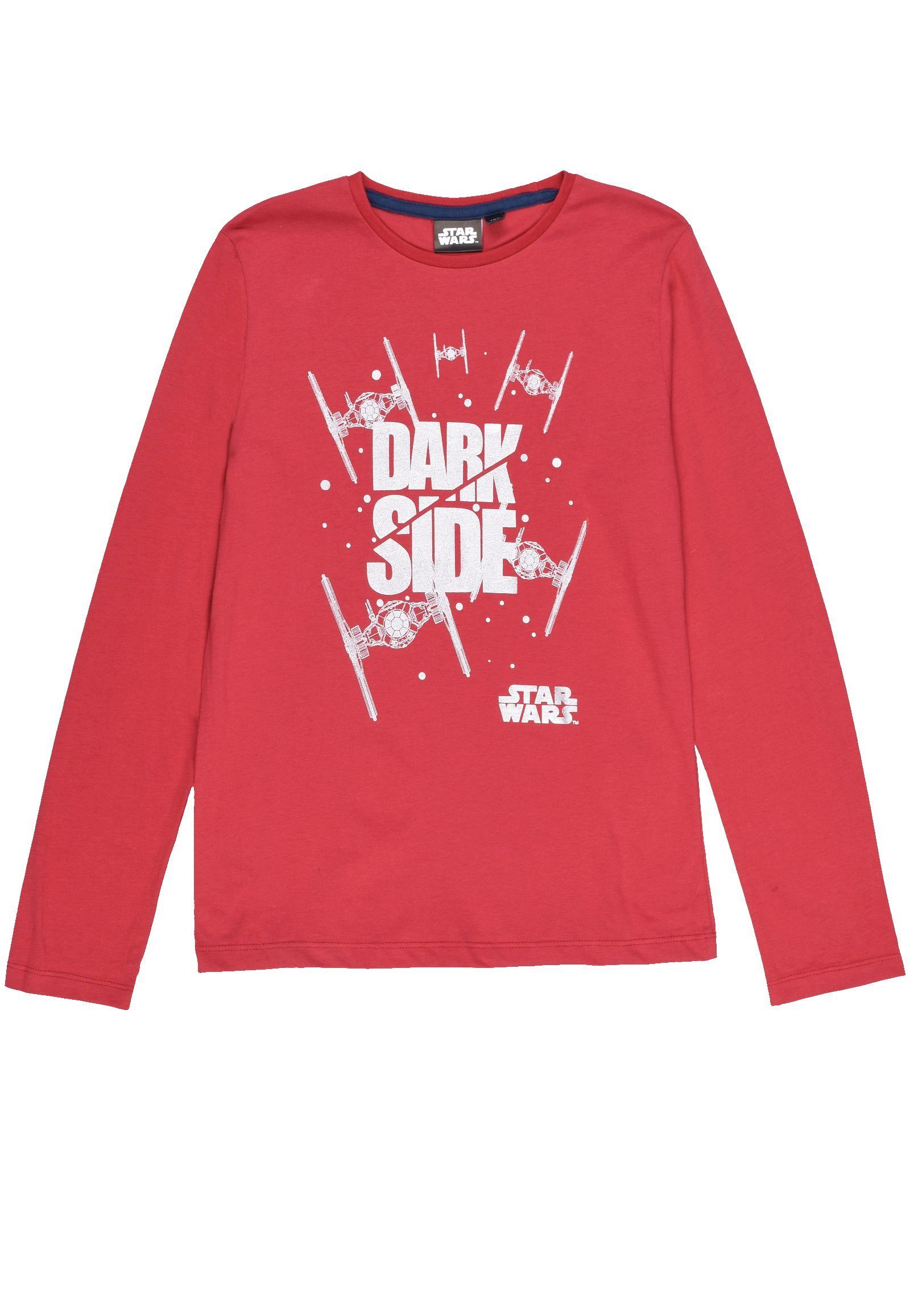 Langarmshirt Kinder Jungen Longsleeve langarm Shirt X-Wing Millenium Falcon