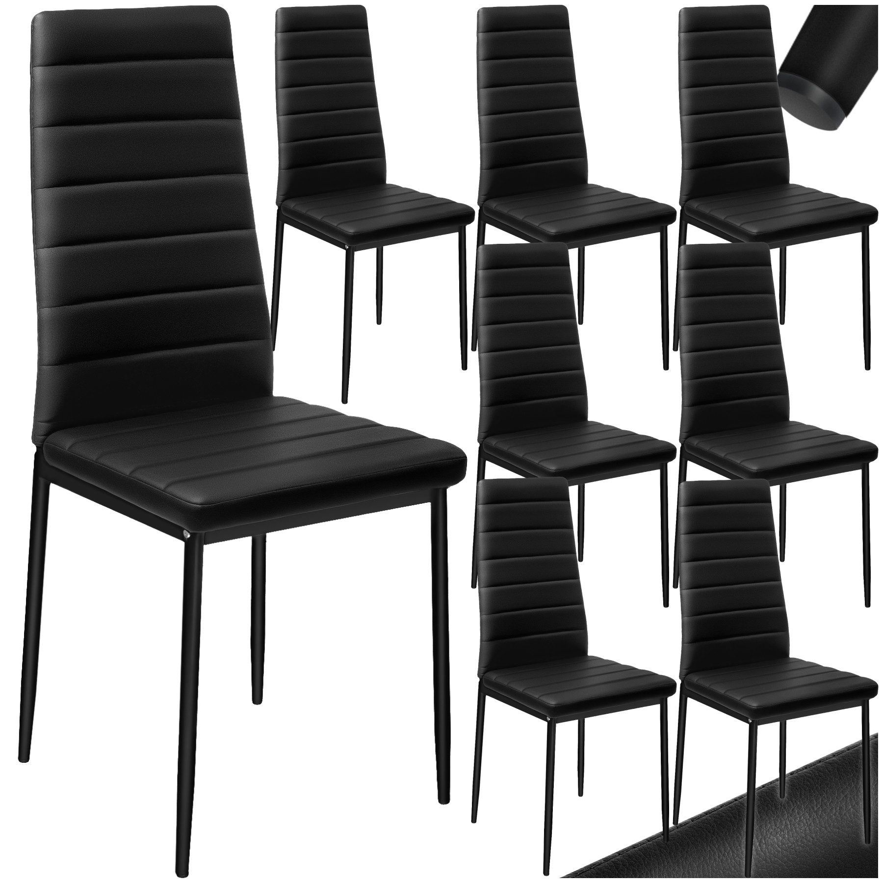 tectake Esszimmerstuhl Set Esszimmerstuhl (Set, 8 günstig online kaufen