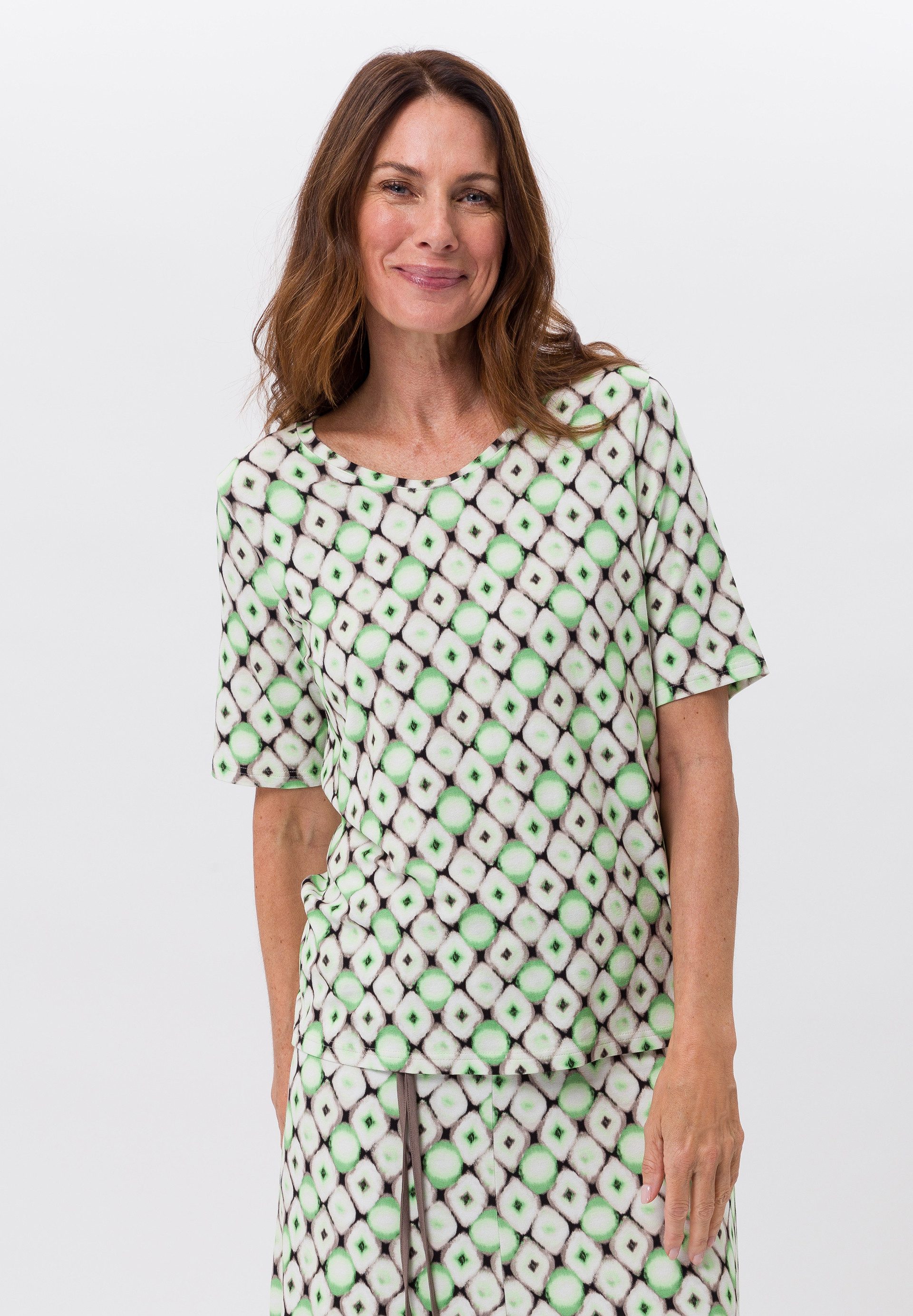 FRANK WALDER T-Shirt aus Ecovero Viskose