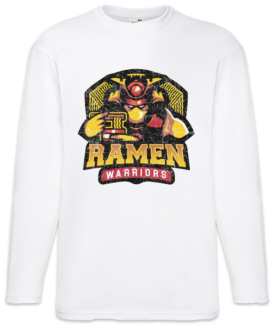 Langarmshirt Ramen Warriors Langarm T-Shirt Instant Noodles Nudeln Suppe Soup Ninja