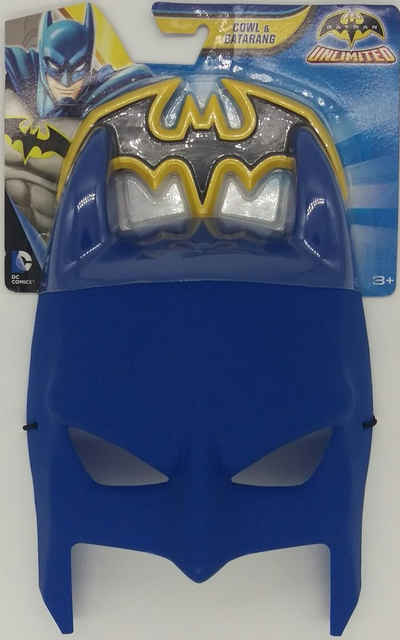 DC Comics Wurfscheibe Batman Cowl and Batarang Role Playset by Mattel
