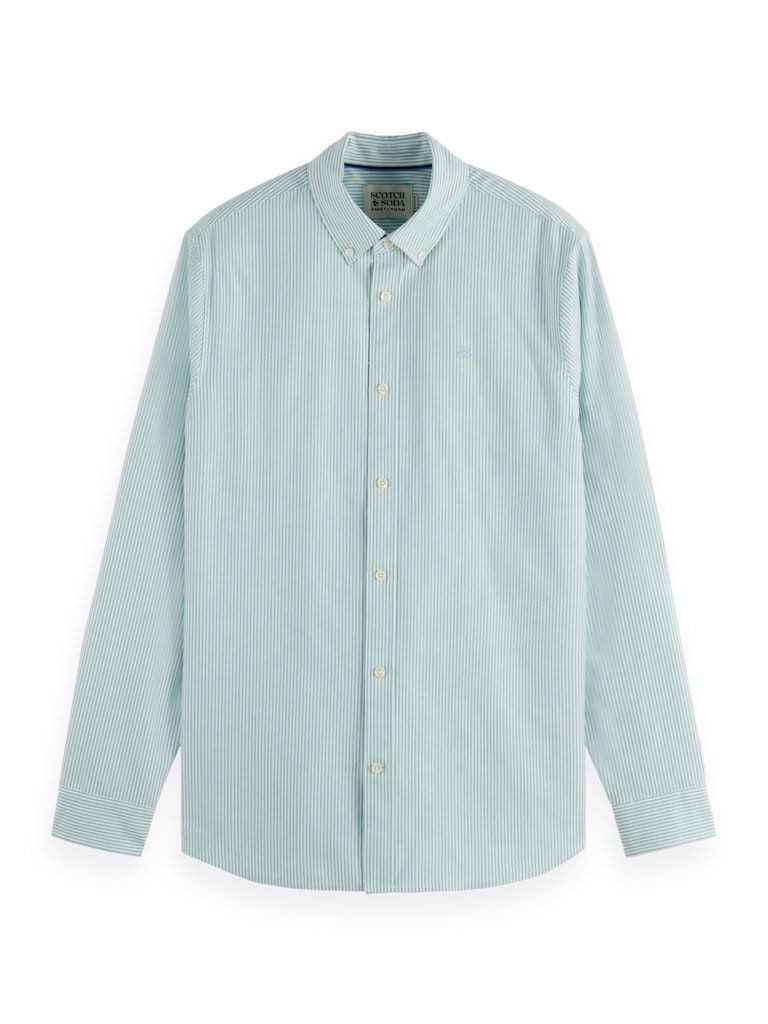 Scotch & Soda Langarmhemd Seasonal core - Striped regular-fit
