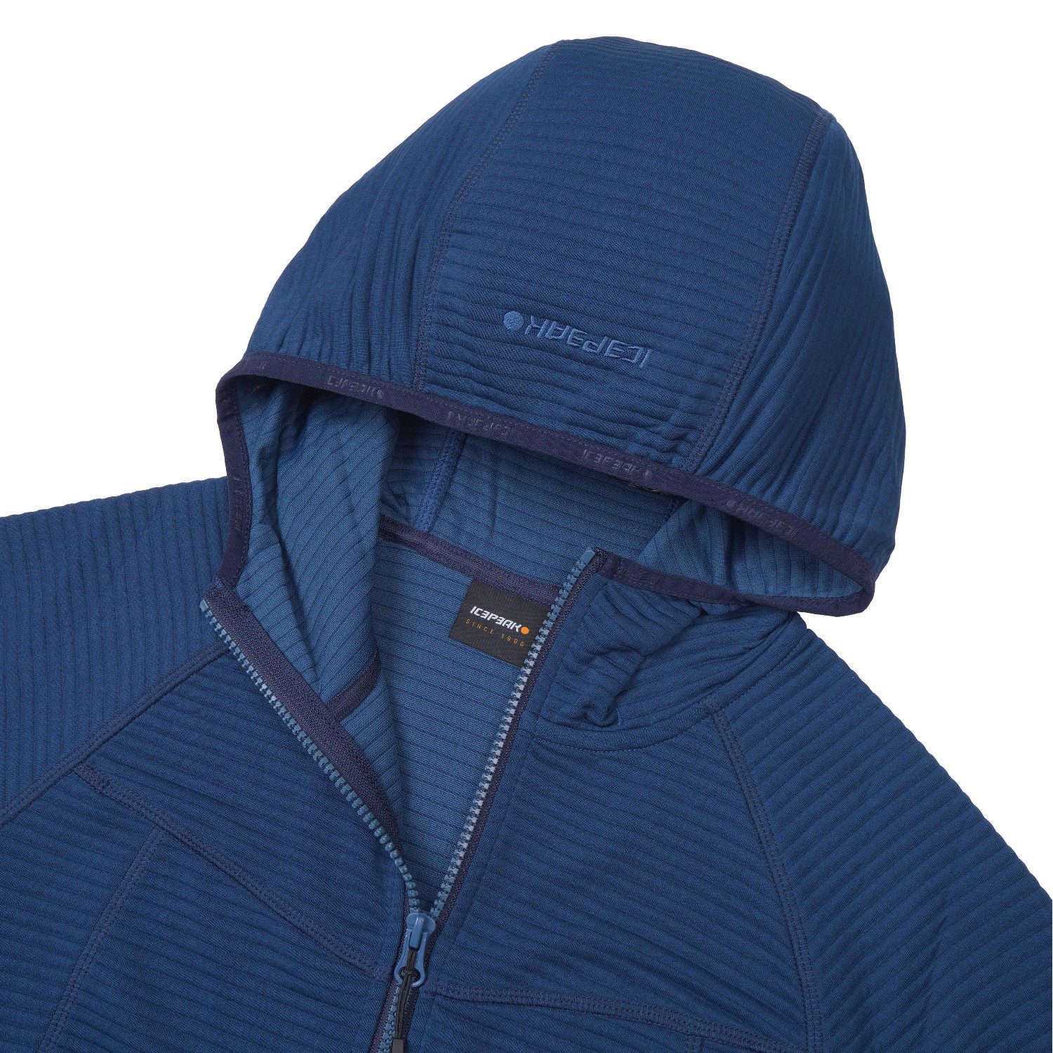 Icepeak Strickfleecejacke Midlayer Berryville mit Kapuze