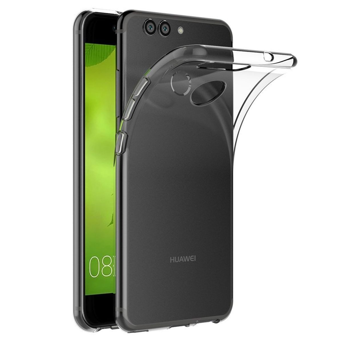 König Design Handyhülle Huawei Nova 2, Huawei Nova 2 Handyhülle Ultra Dünn Bumper Backcover Transparent