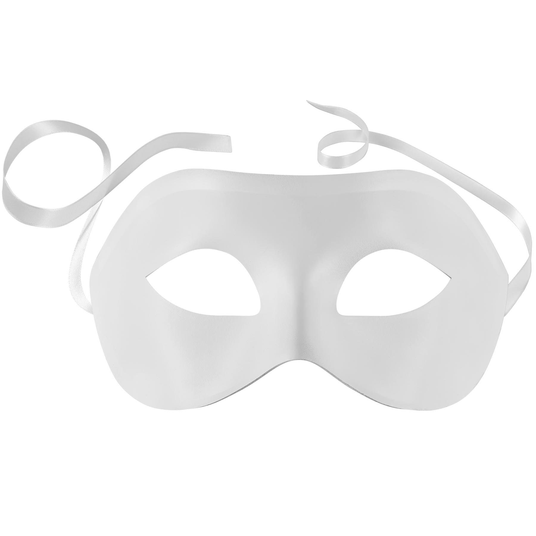 dressforfun Kostüm Venezianische Maske einfarbig, Elegante Halbmaske in Einheitsgröße