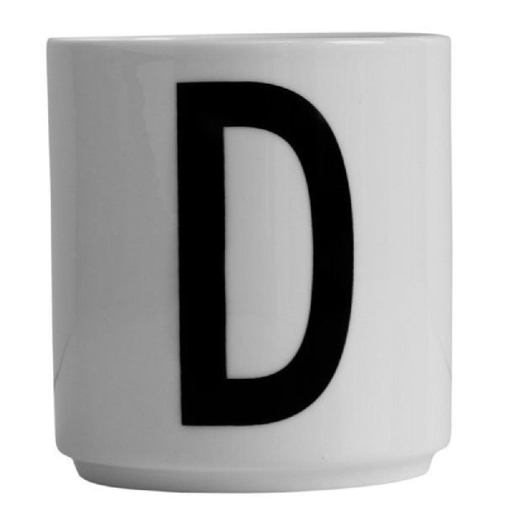 D Letters Tasse Design Weiß Tasse