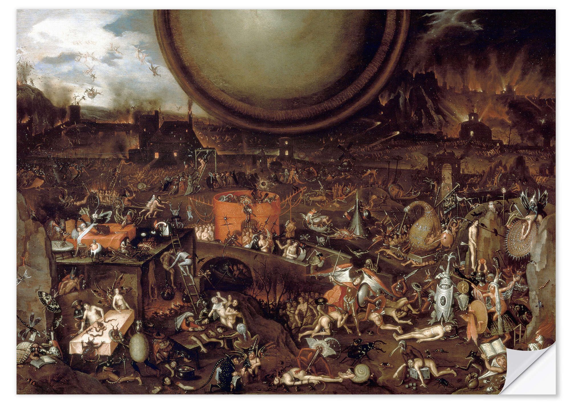Wandfolie Hieronymus Bosch