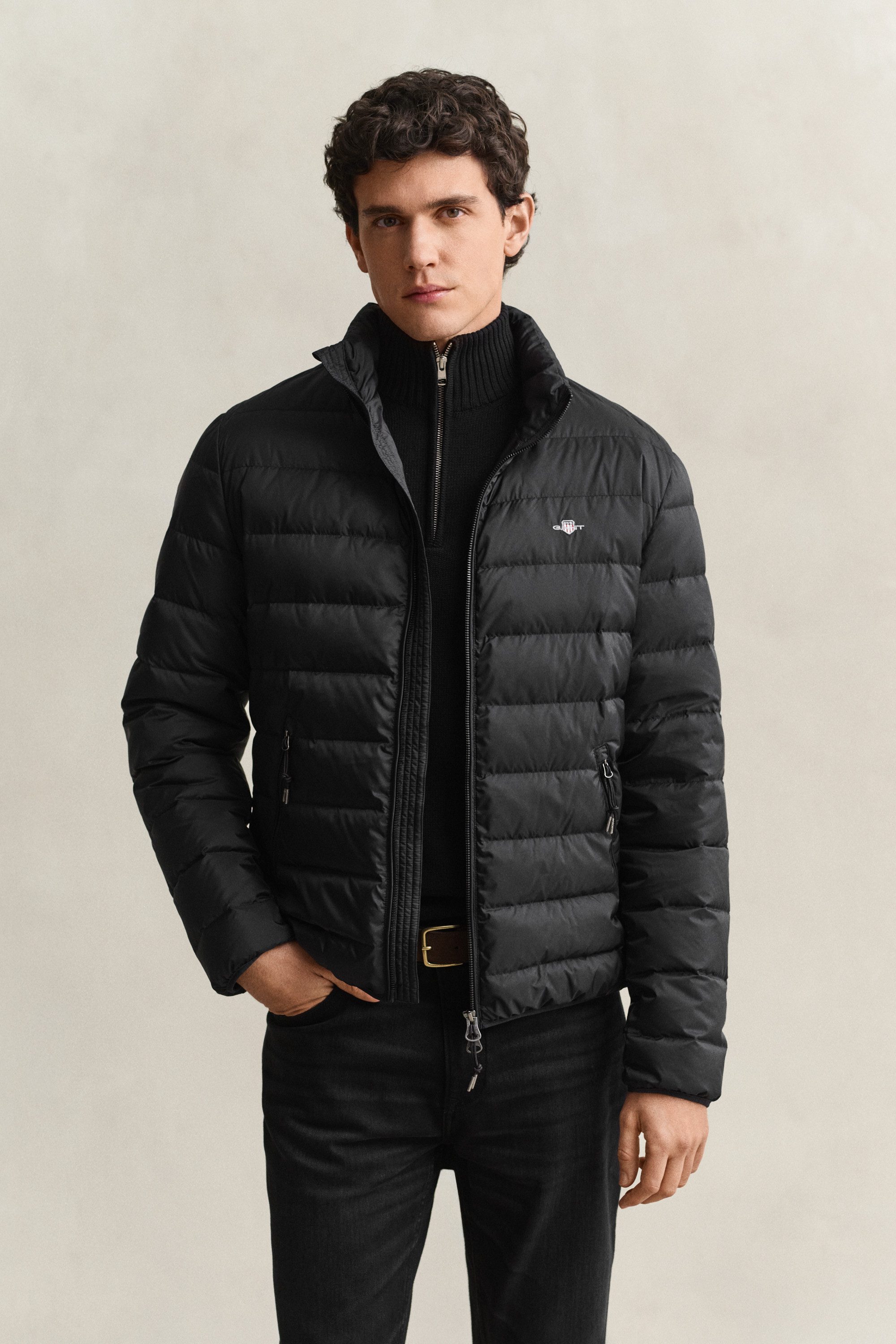 Gant Steppjacke LIGHT DOWN JACKET Regular fit mit Stehkragen