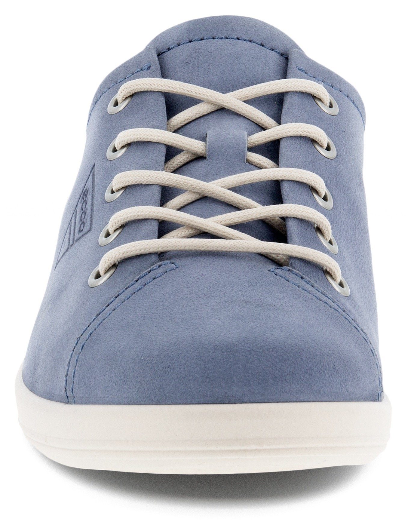 Ecco dezenter Ecco 2.0 Prägung jeansblau Schnürschuh Soft Logo mit