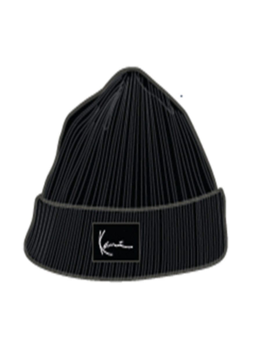 Karl Kani Strickmütze Woven Signature Esse (1-St) etwas kürzer