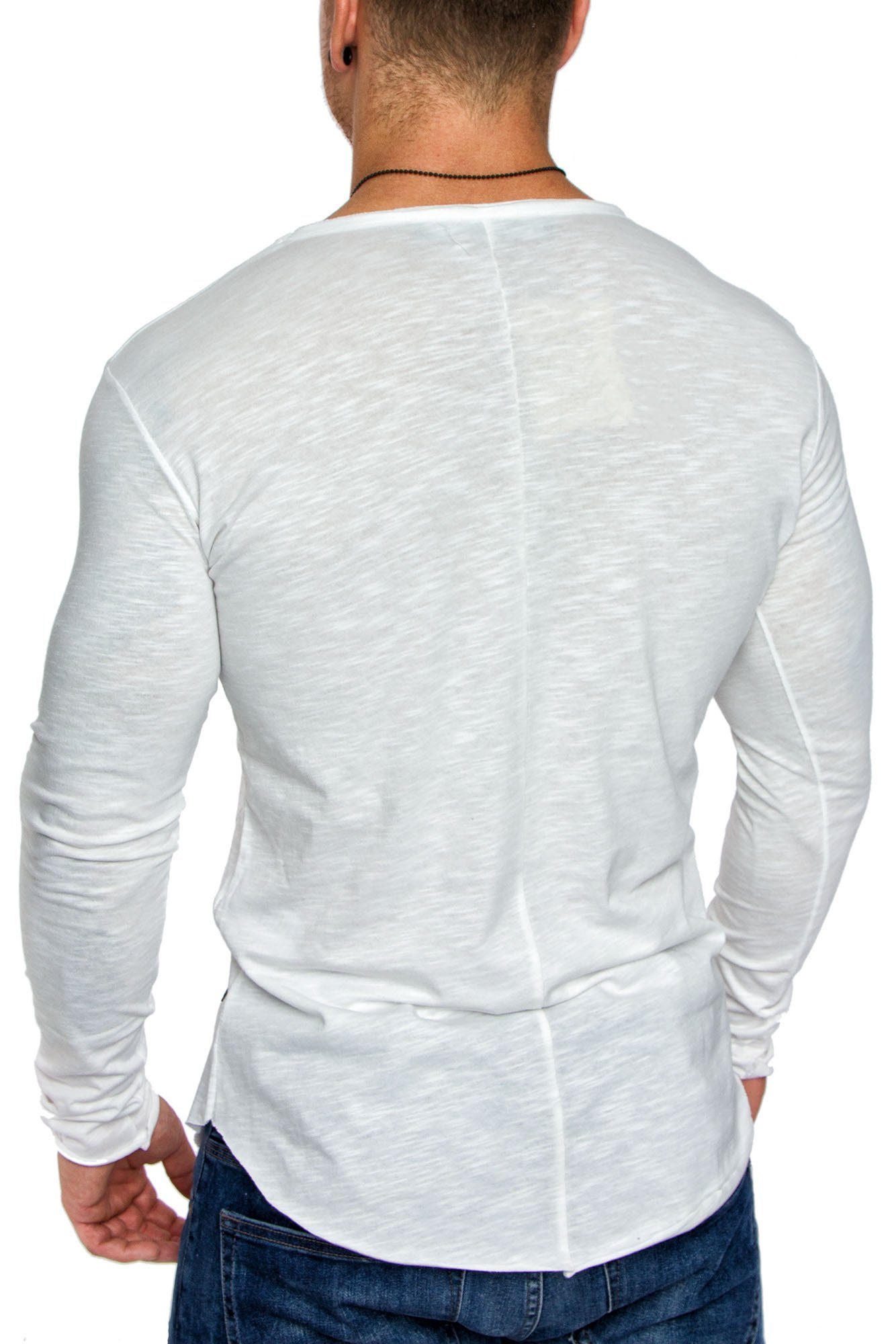 Amaci&Sons T-Shirt NEWARK Langarmshirt