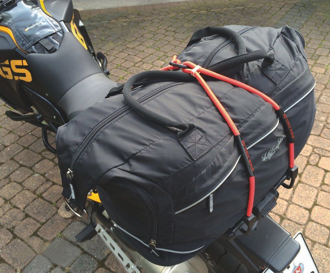 Toso Gepäckträgertasche X-Strap Elastischer Spanngurt