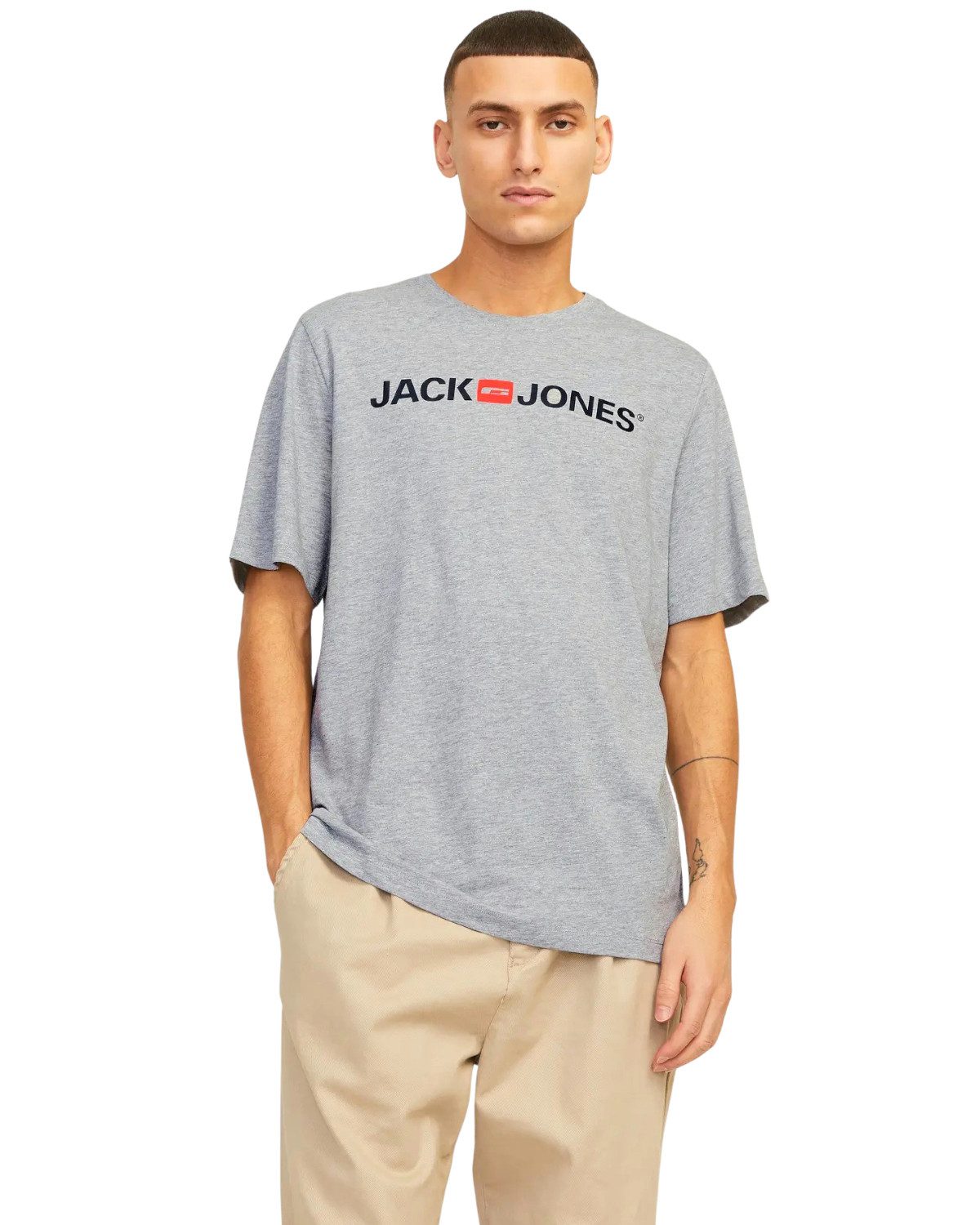 Jack & Jones Print-Shirt Bedrucktes T-Shirt aus Baumwolle (5er-Pack) günstig online kaufen