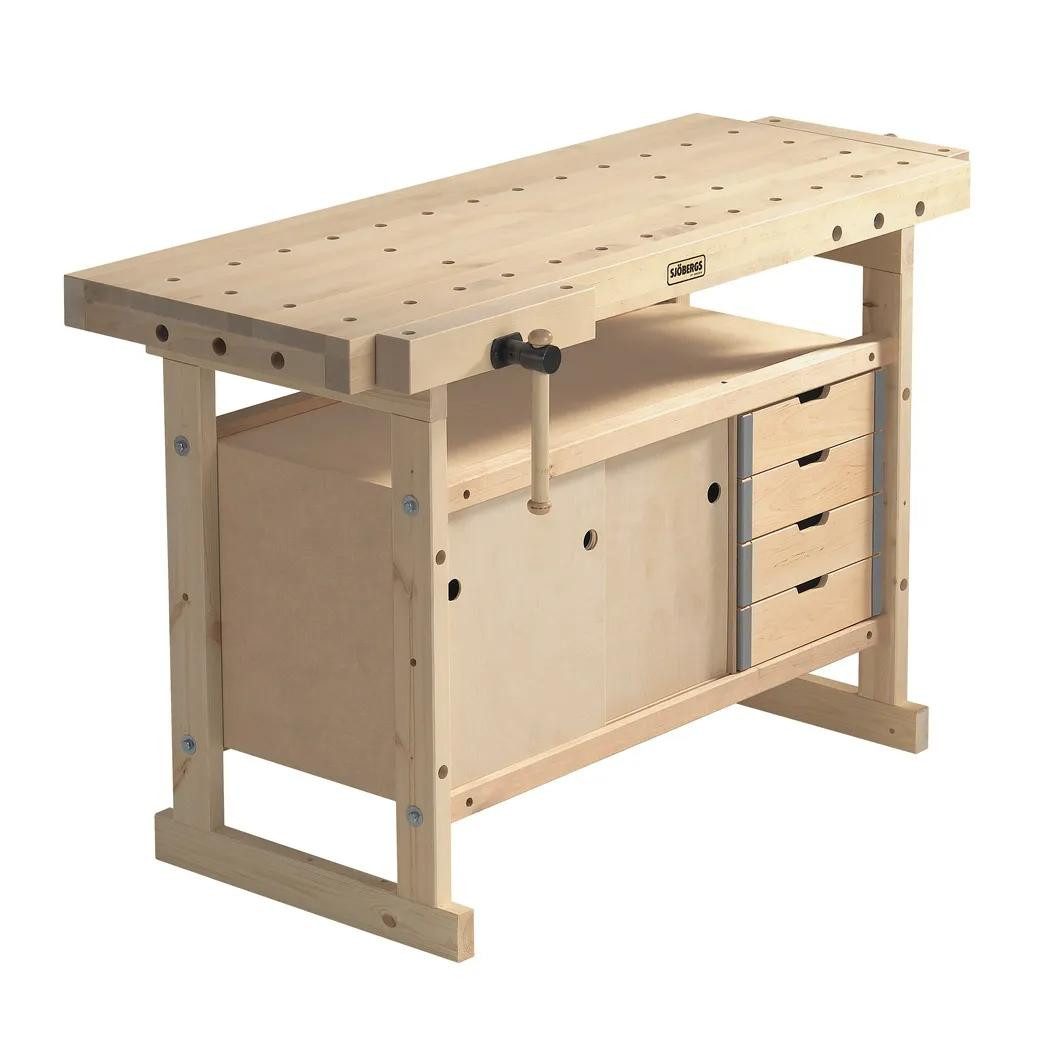 Sjöbergs Werkbank SJÖBERGS Unterschrank 0042 – Werkbankschrank für Nordic 1450