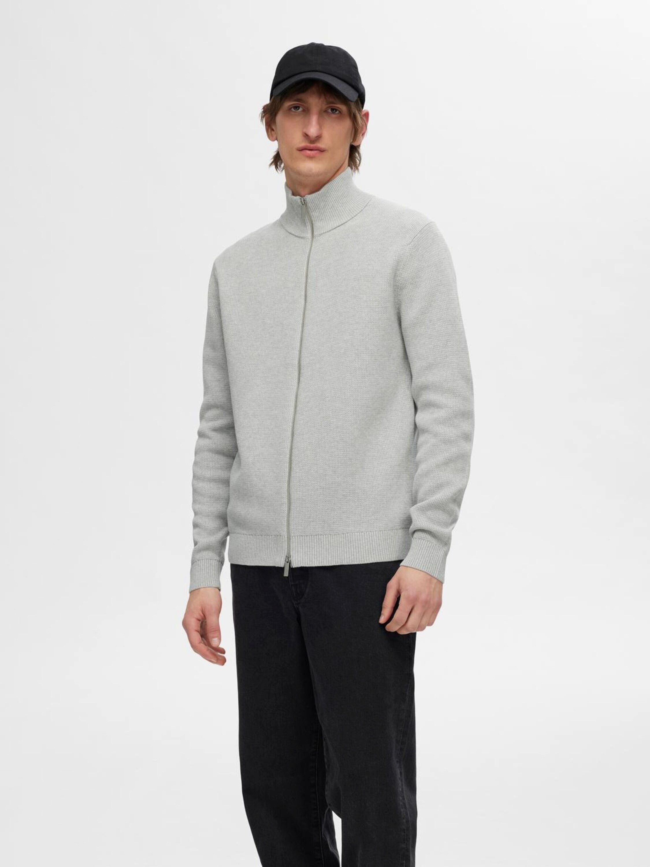 Selected Strickjacke Dane (1-tlg) Plain/ohne Details