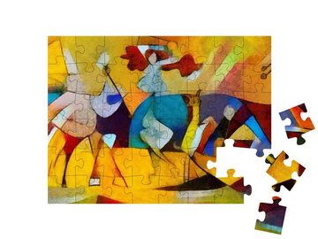 puzzleYOU Puzzle Altern. Reproduktionen Picassos und Kandinskys, 48 Puzzleteile, puzzleYOU-Kollektionen Künstler, Kunstwerke
