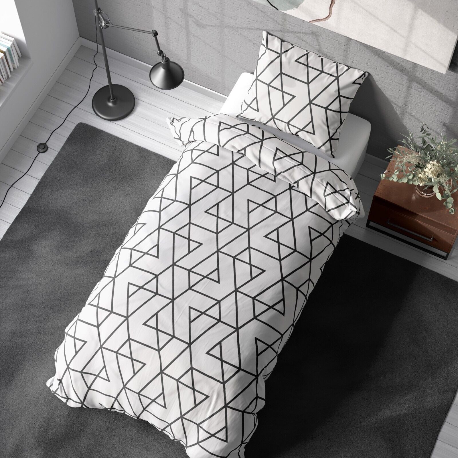 Visaggio Bettwäsche 135x200 155x220 Streifen, Microfaser, günstig online kaufen