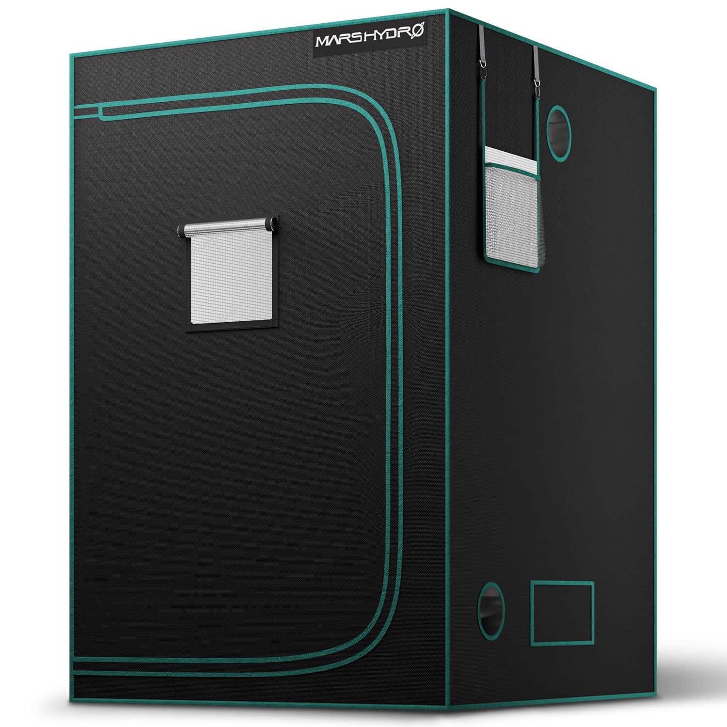 Mars Hydro Gewächshaus Mars Hydro Growzelt, BxTxH: 120 x 120 x 200 cm, BxLxH: 120 x 120 x 200 cm, 1680D Growzelt mit hochreflektierendem Mylar