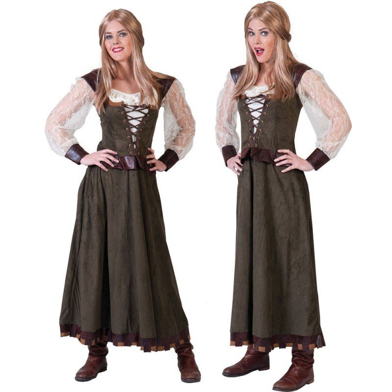 Dame Taetowierte Kostuem Doppelter