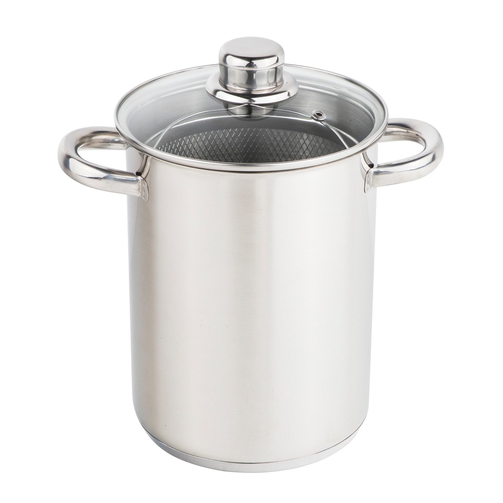 Neuetischkultur Spargeltopf Spargeltopf Nudeltopf mit Drahteinsatz, Edelstahl (Stück, 1-tlg., 1 Topf mit Einsatz und Deckel), Kochtopf