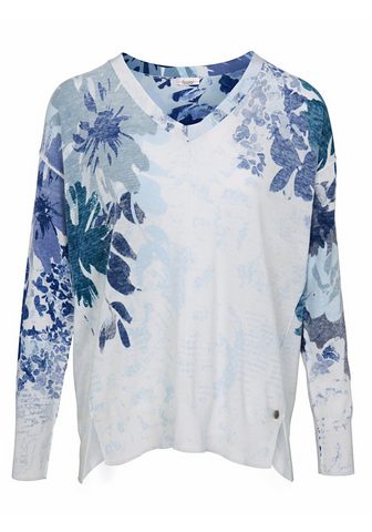 B.C. BEST CONNECTIONS BY HEINE Heine CASUAL пуловер с узором с разрез...
