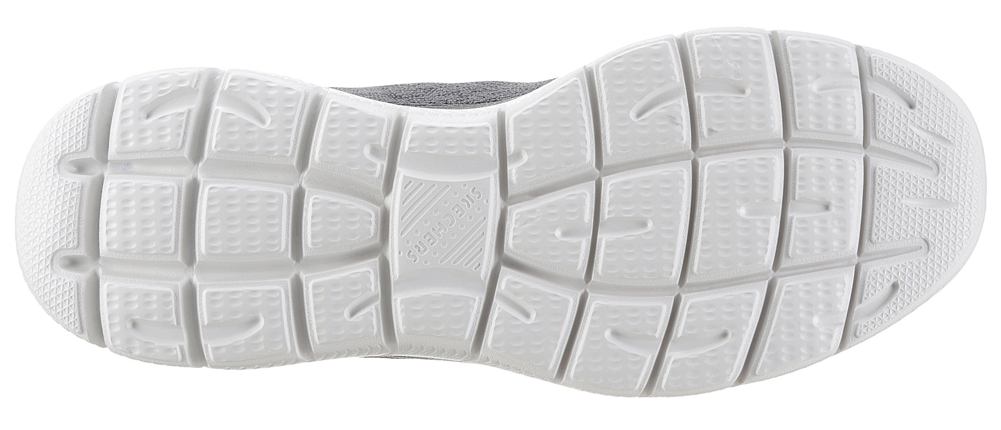 Skechers SUMMITS Slip-On Sneaker Freizeitschuh, Slipper, Komfortschuh mit elastischer Bungee-Schnürung