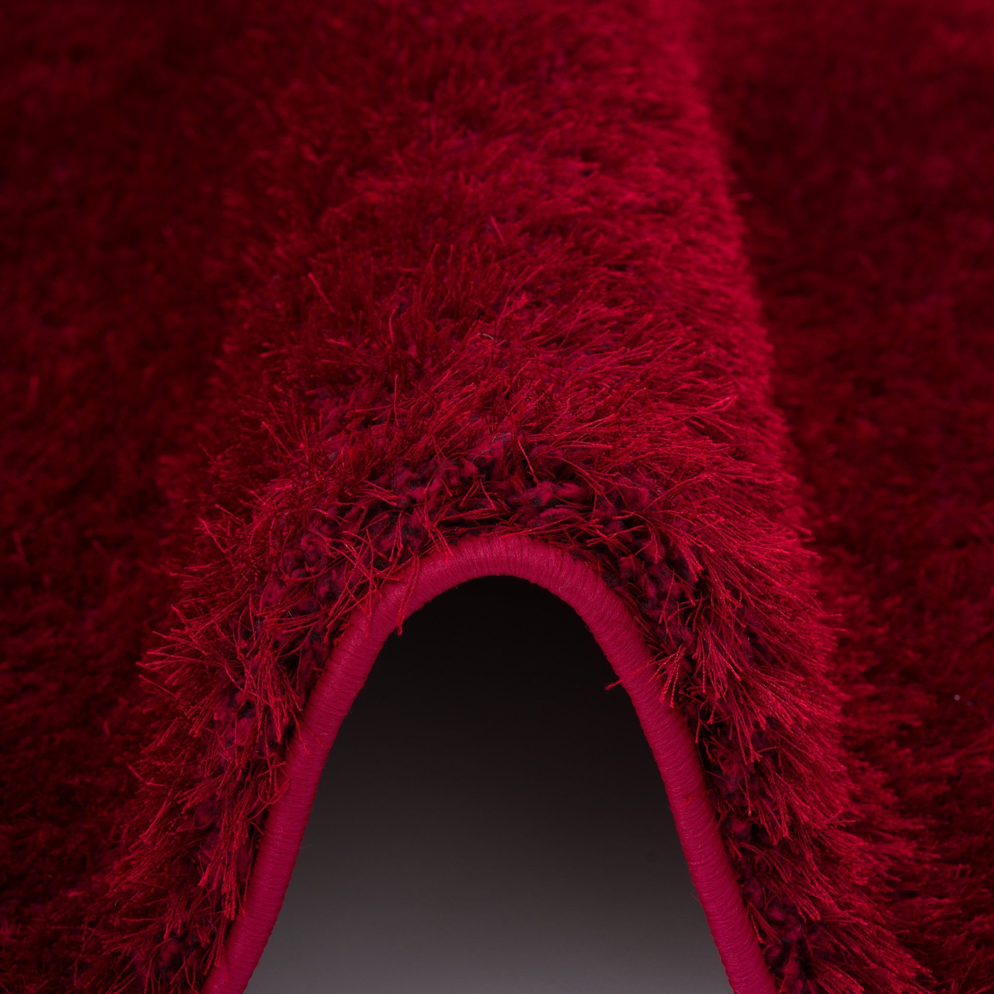 Snapstyle Hochflor-Teppich Hochflor Shaggy Teppich Feeling Mix Läufer, Rechteckig, Höhe: 48 mm