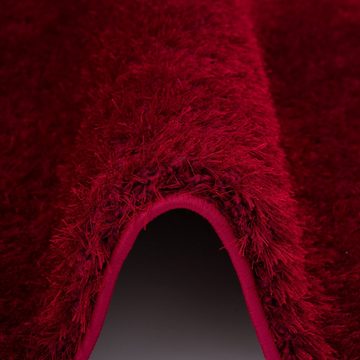 Hochflor-Teppich Hochflor Shaggy Teppich Luxus Feeling Mix, Snapstyle, Rechteckig, Höhe: 48 mm