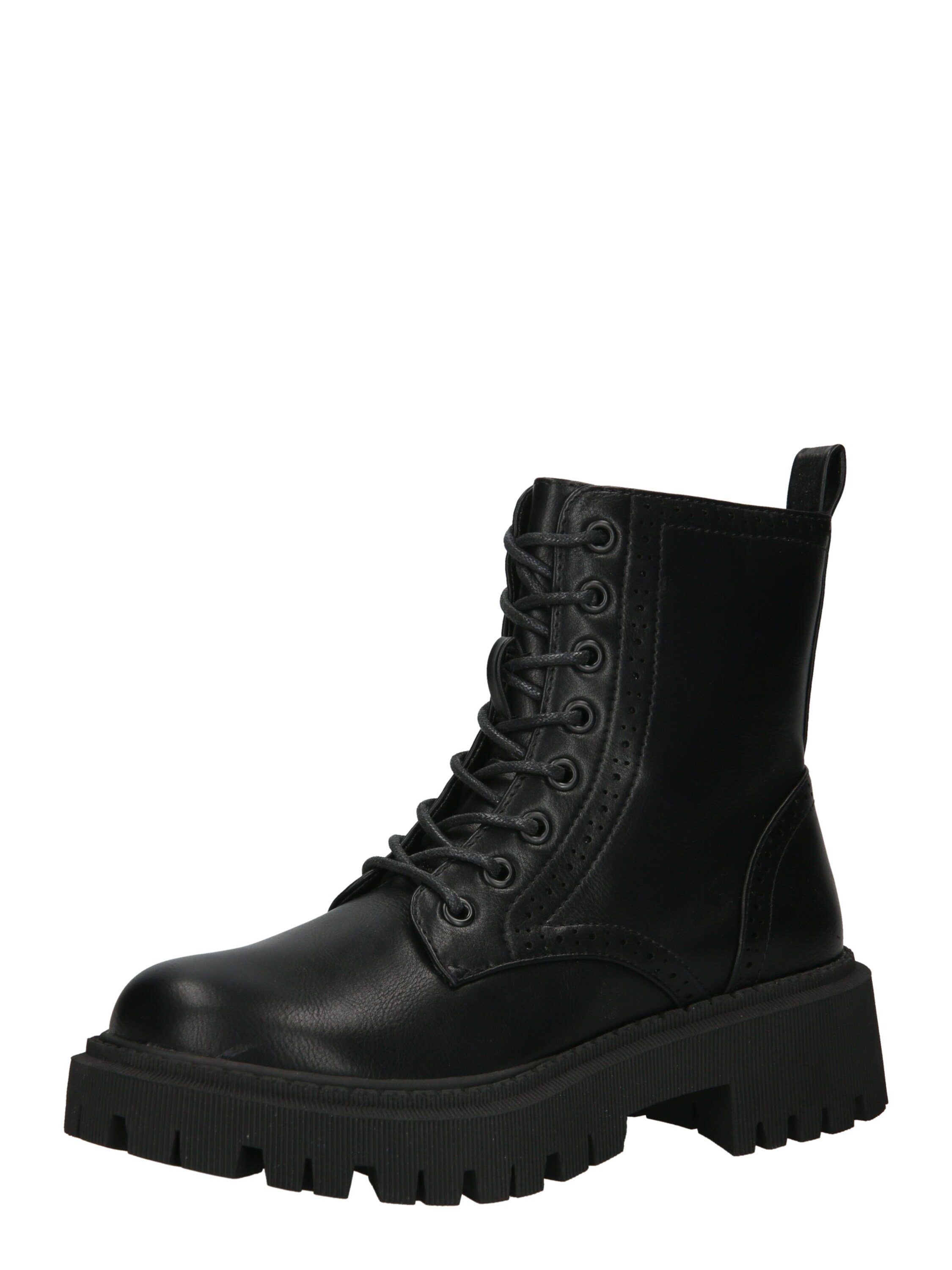 Bullboxer Schnürstiefelette (1-tlg), 8-Loch-Schnürung