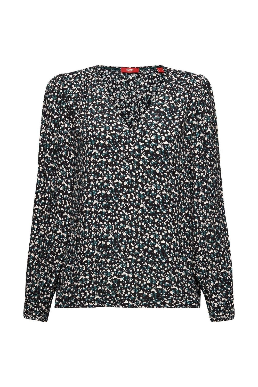 Blouse-Shirt ESPRIT Avec Manches Ballon - Blanc Taille S, Occasion Très Bon État