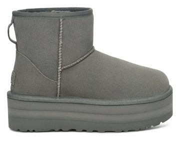 UGG Classic Mini Platform Plateaustiefelette Winterboots, Plateau Stiefel, Schlupfstiefel zum Schlupfen