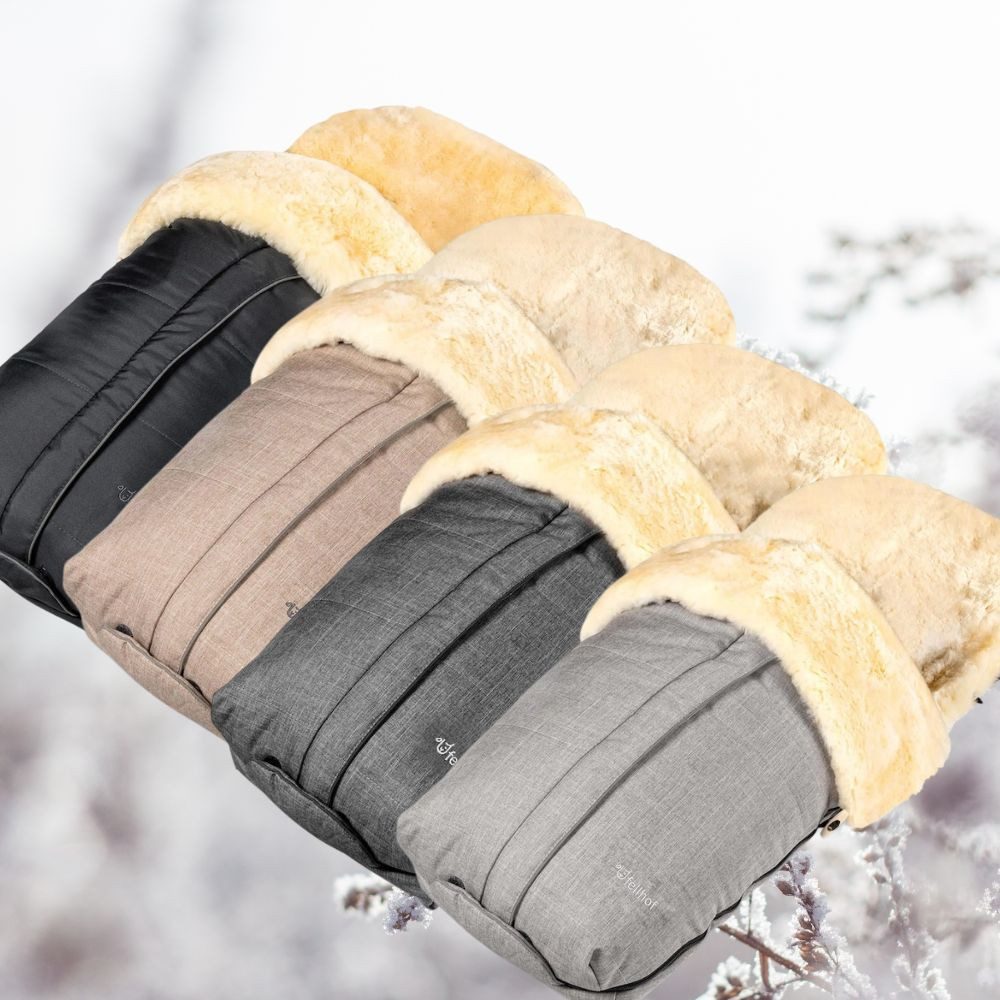 Fellhof Fußsack Kinderwagenfellsack Cortina / Fußsack