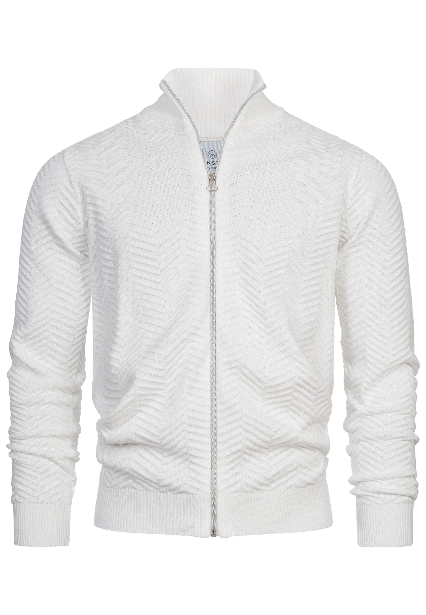 Kronstadt Strickjacke KSCarlo Zip Fein-Strickjacke mit günstig online kaufen